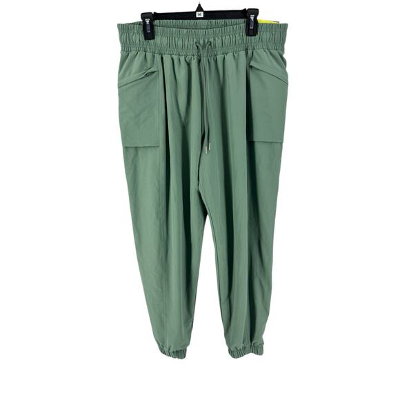 All In Motion Men’s Green Woven Winter Jogger Athletic Pants Size Large NEW - Picture 1 of 4